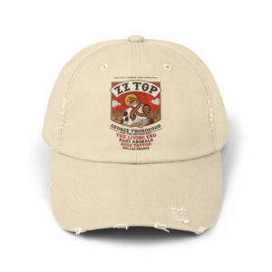 ZZ Top & George Thorogood & The Destroyers Unisex Distressed Cap