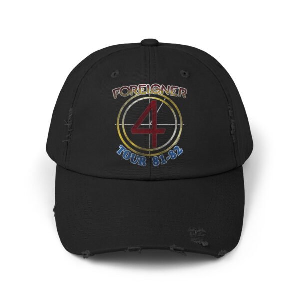 Foreigner Unisex Distressed Cap - Image 5