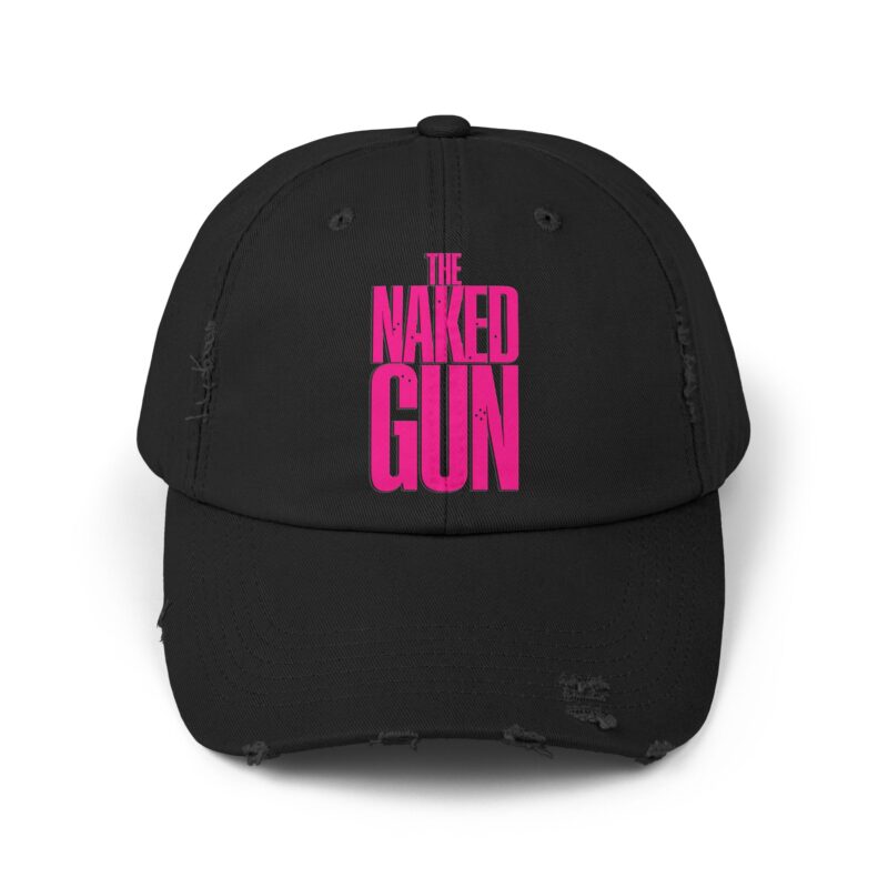 The Naked Gun Unisex Distressed Cap - Image 25