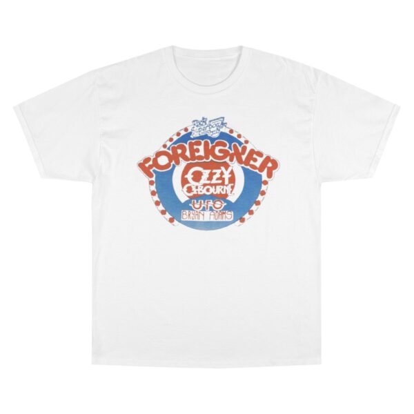 Rock SuperBowl Foreigner, Ozzy Osbourne, UFO, Bryan Adams Champion T-Shirt
