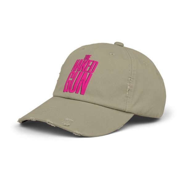 The Naked Gun Unisex Distressed Cap - Image 6