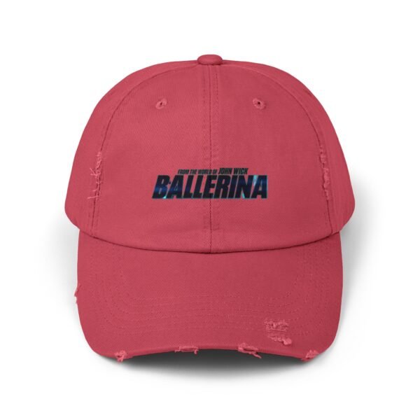 From the World of John Wick: Ballerina Unisex Distressed Cap - Image 25