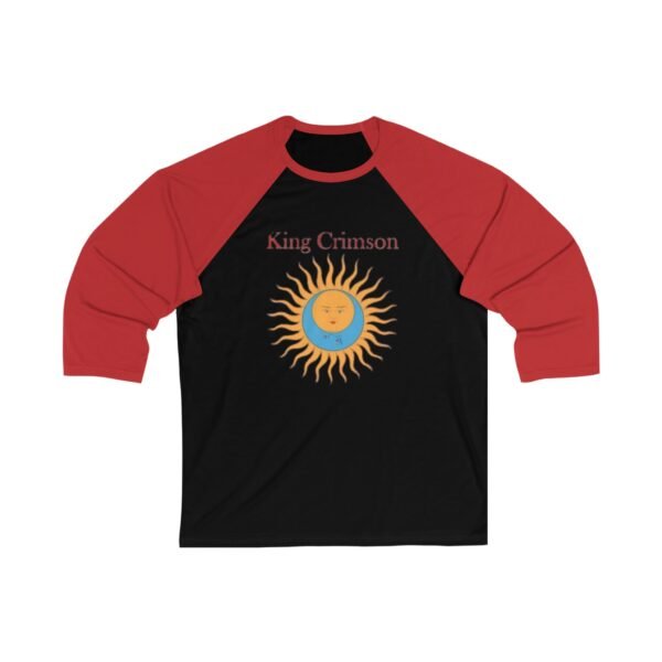 King Crimson Unisex 3/4 Sleeve Baseball Tee - Image 3