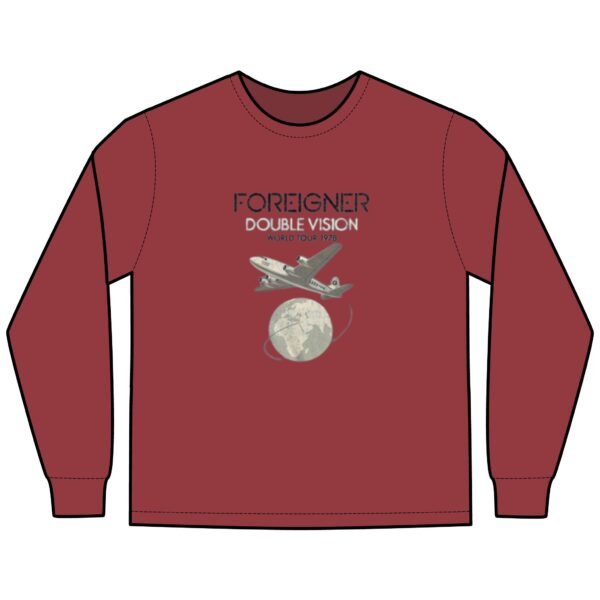 Foreigner ComfortWash® Garment-Dyed Long Sleeve T-Shirt - Image 3