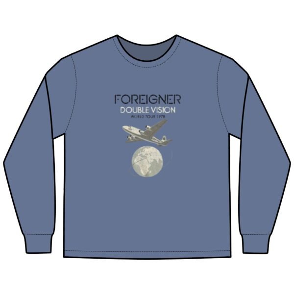 Foreigner ComfortWash® Garment-Dyed Long Sleeve T-Shirt - Image 5