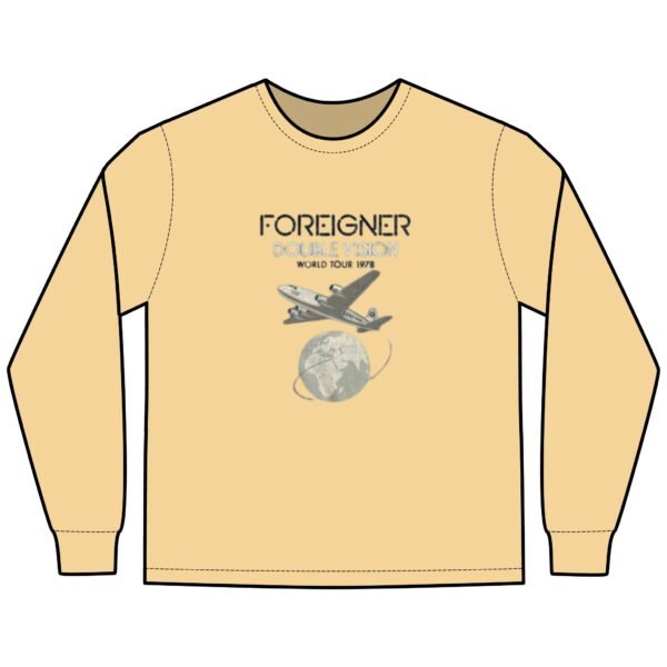 Foreigner ComfortWash® Garment-Dyed Long Sleeve T-Shirt - Image 7