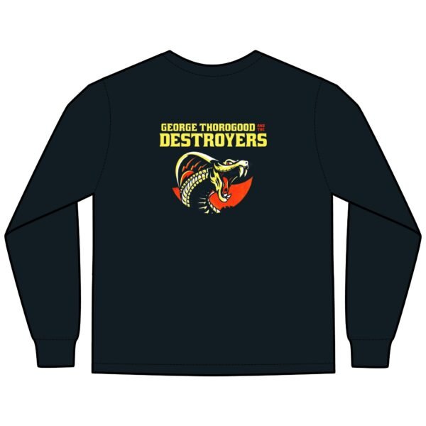 George Thorogood & The Destroyers ComfortWash® Garment-Dyed Long Sleeve T-Shirt - Image 4