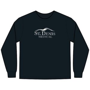 St. Denis Medical ComfortWash® Garment-Dyed Long Sleeve T-Shirt