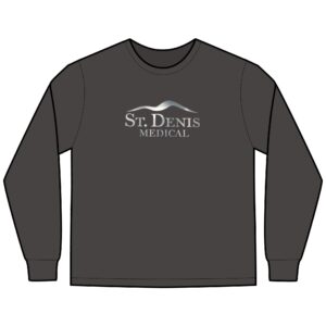 St. Denis Medical ComfortWash® Garment-Dyed Long Sleeve T-Shirt