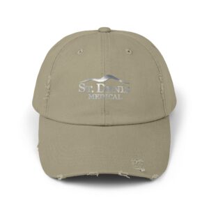 St. Denis Medical Unisex Distressed Cap