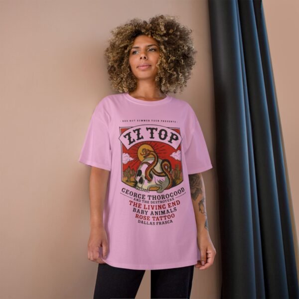 ZZ Top & George Thorogood & The Destroyers Champion T-Shirt - Image 16