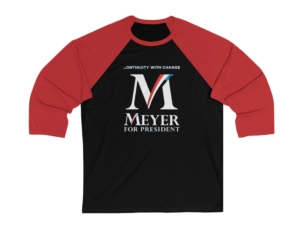 Veep Unisex 3/4 Sleeve Baseball Tee