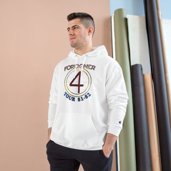 Foreigner Champion Hoodie - Image 3