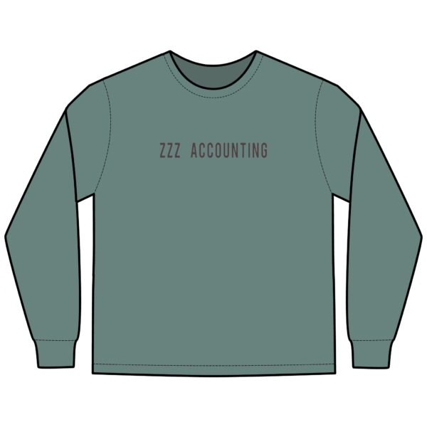 The Accountant ComfortWash® Garment-Dyed Long Sleeve T-Shirt - Image 3