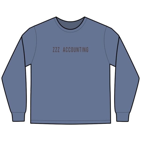 The Accountant ComfortWash® Garment-Dyed Long Sleeve T-Shirt - Image 5