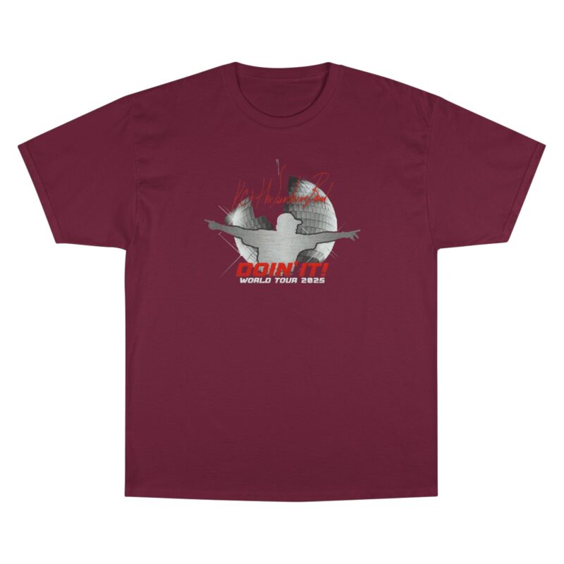 KC and The Sunshine Band Doin' It! World Tour 2025 Champion T-Shirt - Image 17