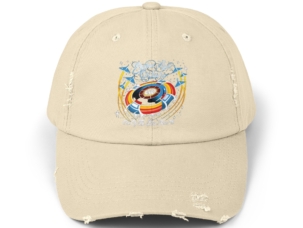 Electric Light Orchestra (ELO) Unisex Distressed Cap