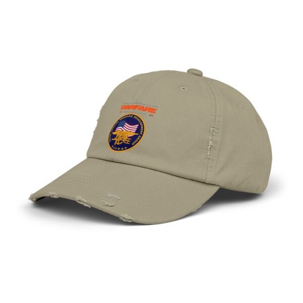 Warfare Unisex Distressed Cap - Image 2