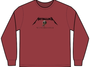 Metallica ComfortWash® Garment-Dyed Long Sleeve T-Shirt