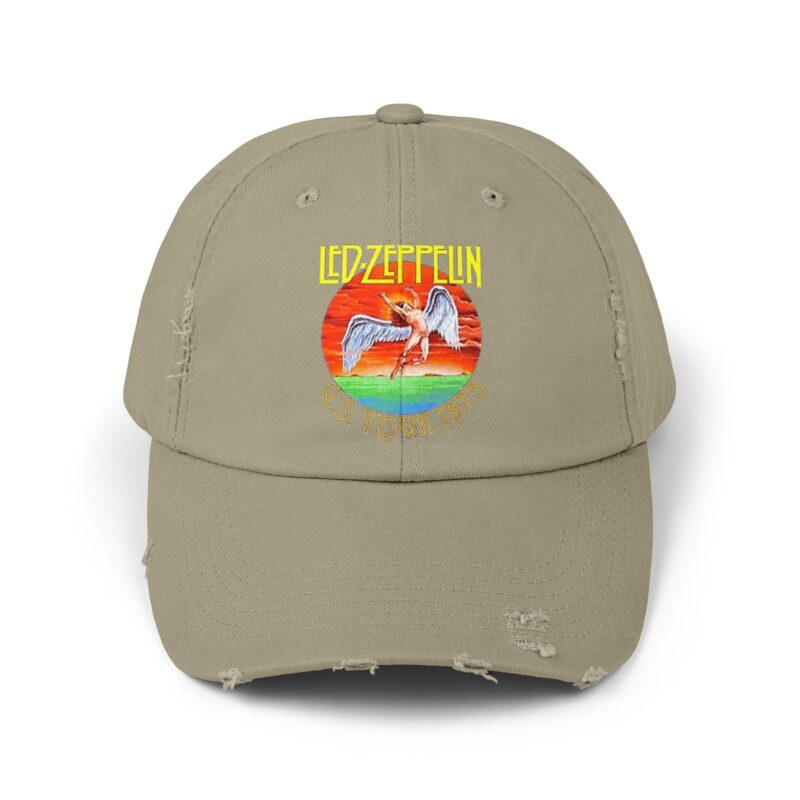 Led Zeppelin Unisex Distressed Cap