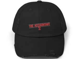 The Accountant Unisex Distressed Cap
