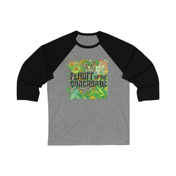 Flight of the Conchords Unisex 34 Sleeve Baseball Tee