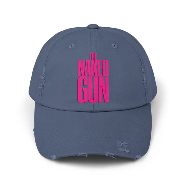 The Naked Gun Unisex Distressed Cap - Image 9