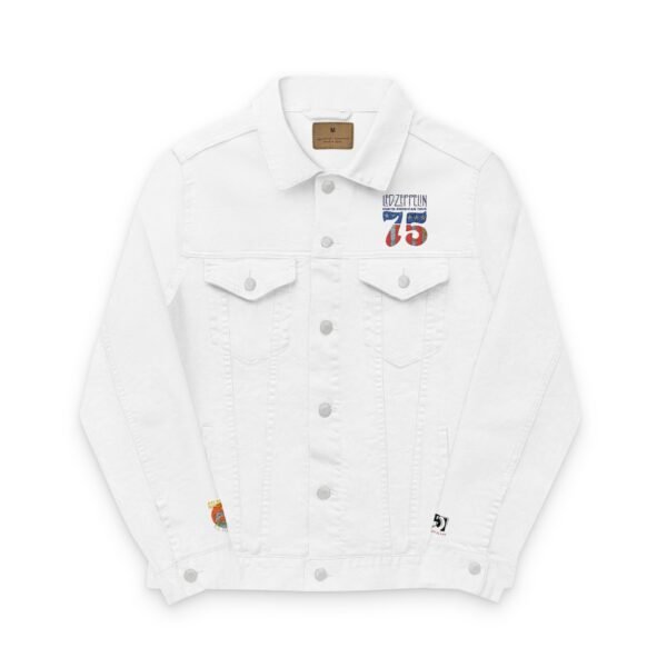 Led Zeppelin Unisex Denim Jacket (Embroidery)