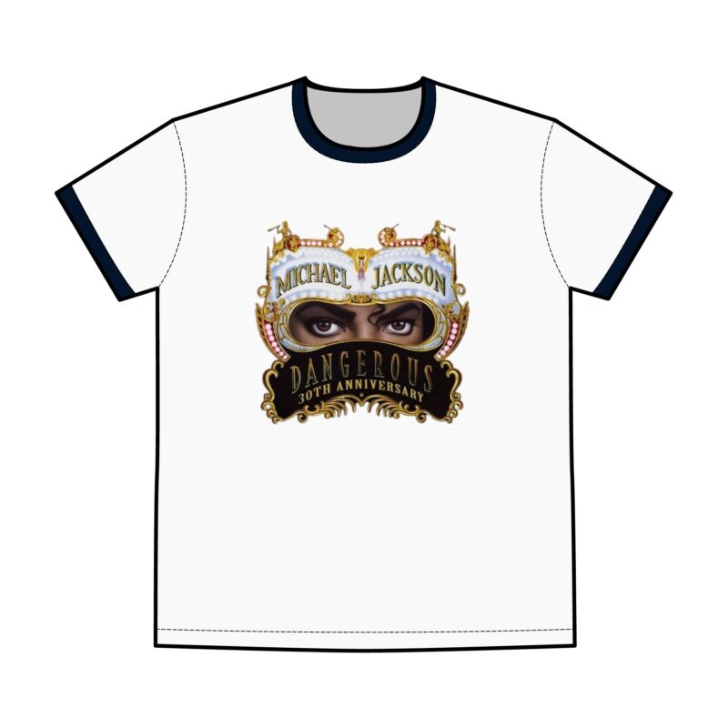Michael Jackson Men's Staple Ringer Tee