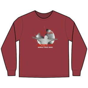 KC and The Sunshine Band Doin' It! World Tour 2025 ComfortWash® Garment-Dyed Long Sleeve T-Shirt