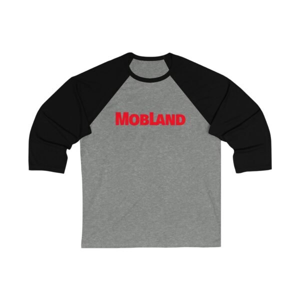 Mobland Unisex 3/4 Sleeve Baseball Tee - Image 3