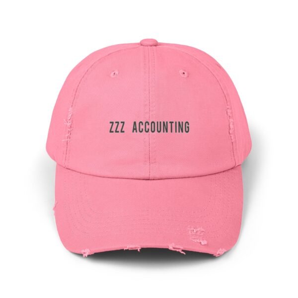 The Accountant Unisex Distressed Cap - Image 13