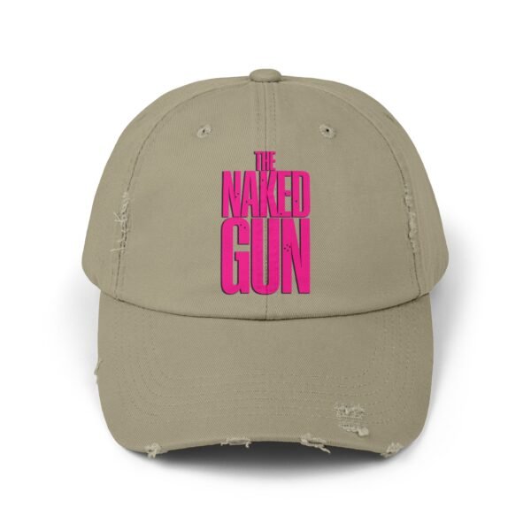The Naked Gun Unisex Distressed Cap - Image 5