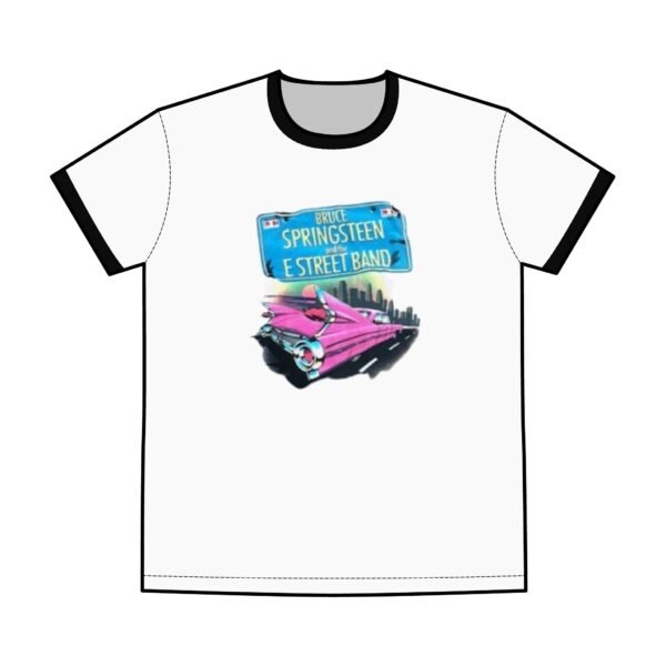 Bruce Springsteen & E Street Band Men's Staple Ringer Tee - Image 3