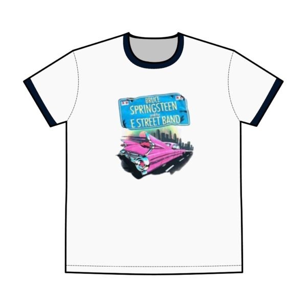 Bruce Springsteen & E Street Band Men's Staple Ringer Tee - Image 5