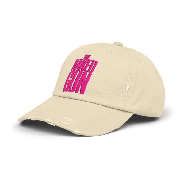 The Naked Gun Unisex Distressed Cap - Image 2