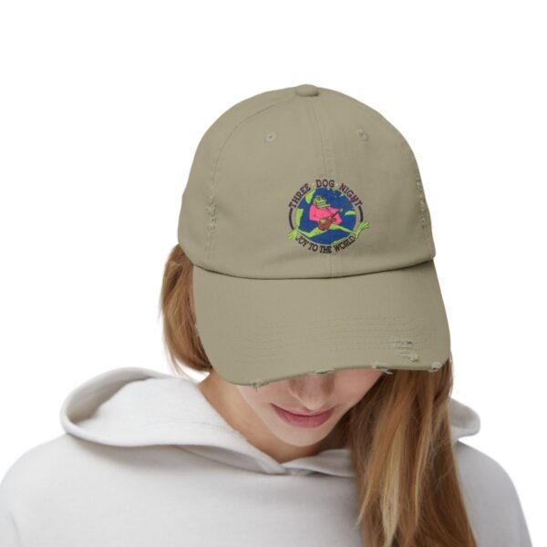 Three Dog Night Unisex Distressed Cap - Image 4