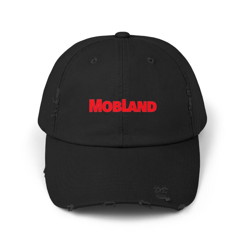 Mobland Unisex Distressed Cap - Image 9