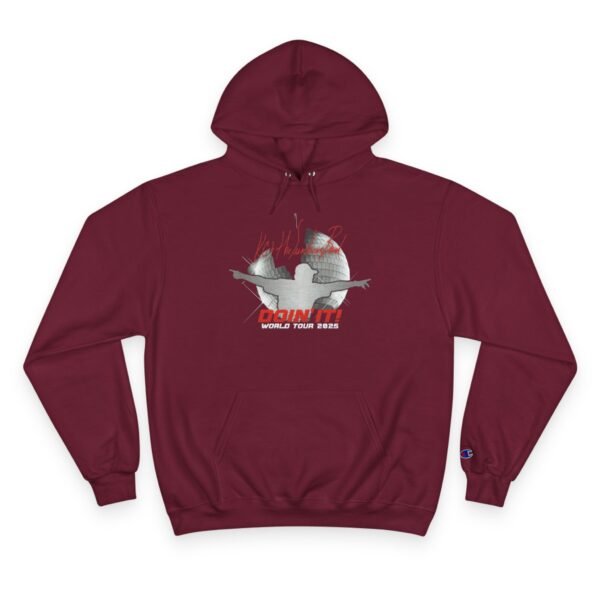 KC and The Sunshine Band Doin' It! World Tour 2025 Champion Hoodie - Image 25