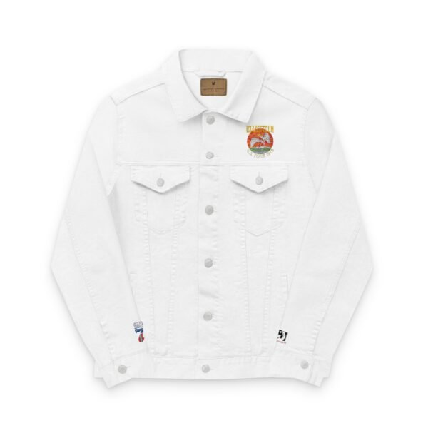 Led Zeppelin Unisex Denim Jacket (Embroidery)