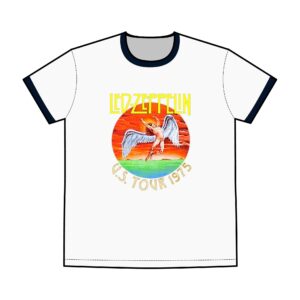 Led Zeppelin Men's Staple Ringer Tee