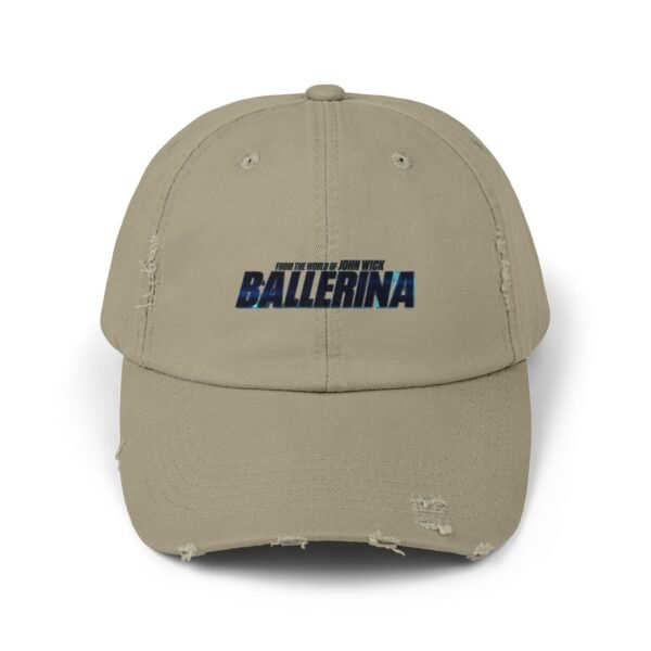 From the World of John Wick: Ballerina Unisex Distressed Cap