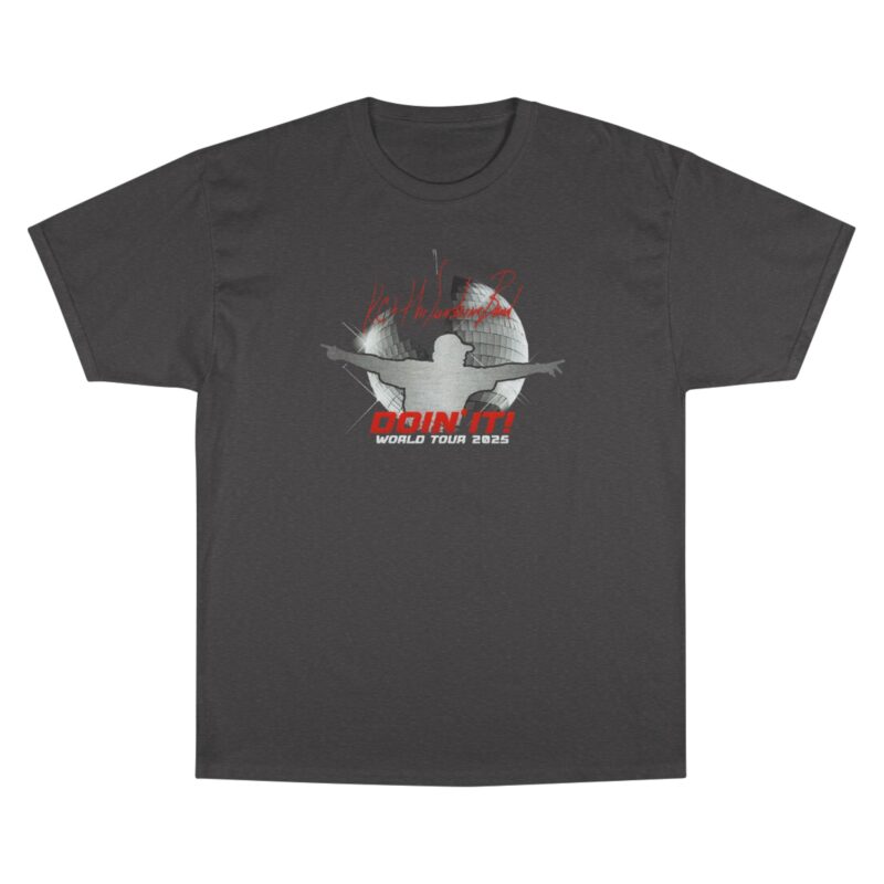 KC and The Sunshine Band Doin' It! World Tour 2025 Champion T-Shirt - Image 9