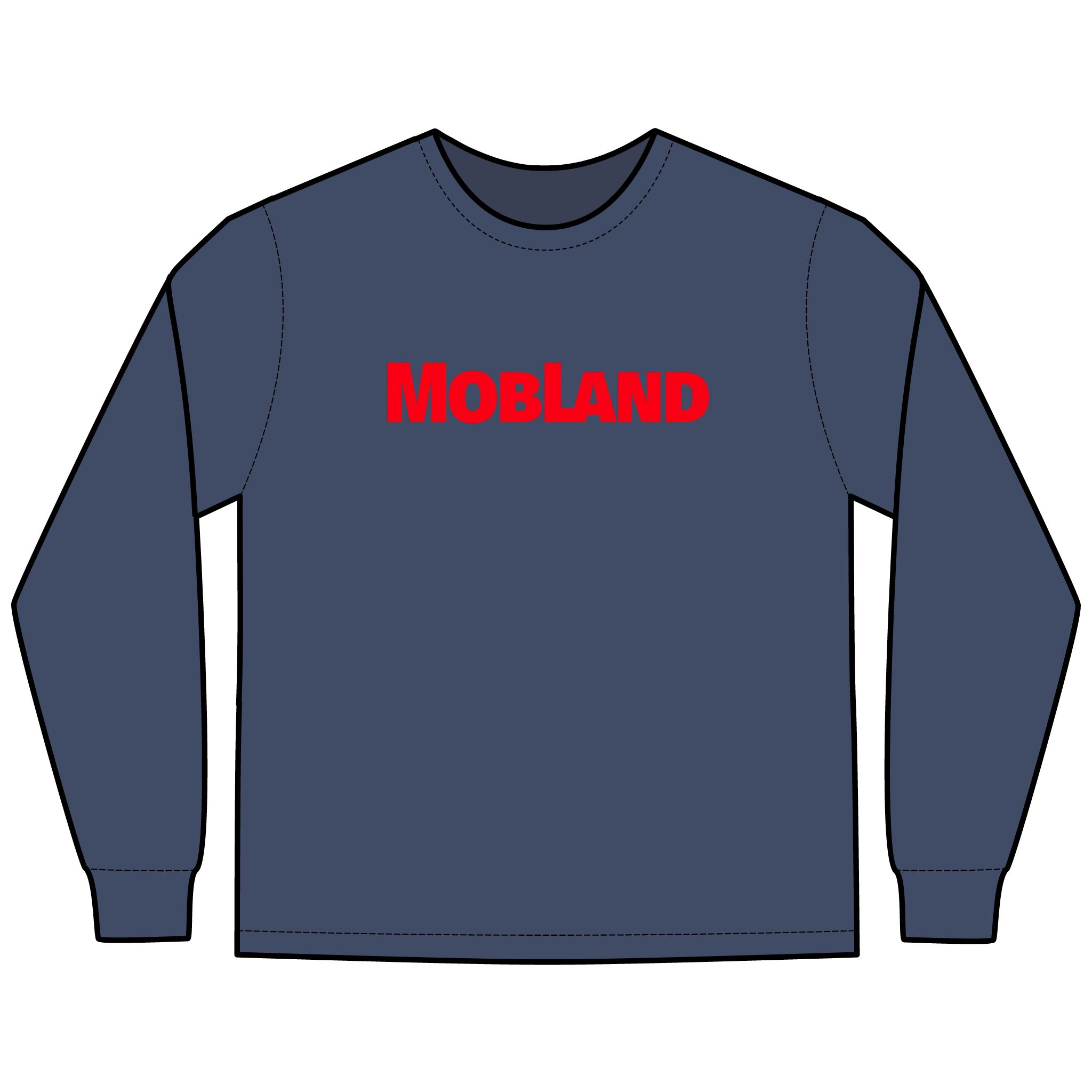 Mobland ComfortWash® Garment-Dyed Long Sleeve T-Shirt - Image 23