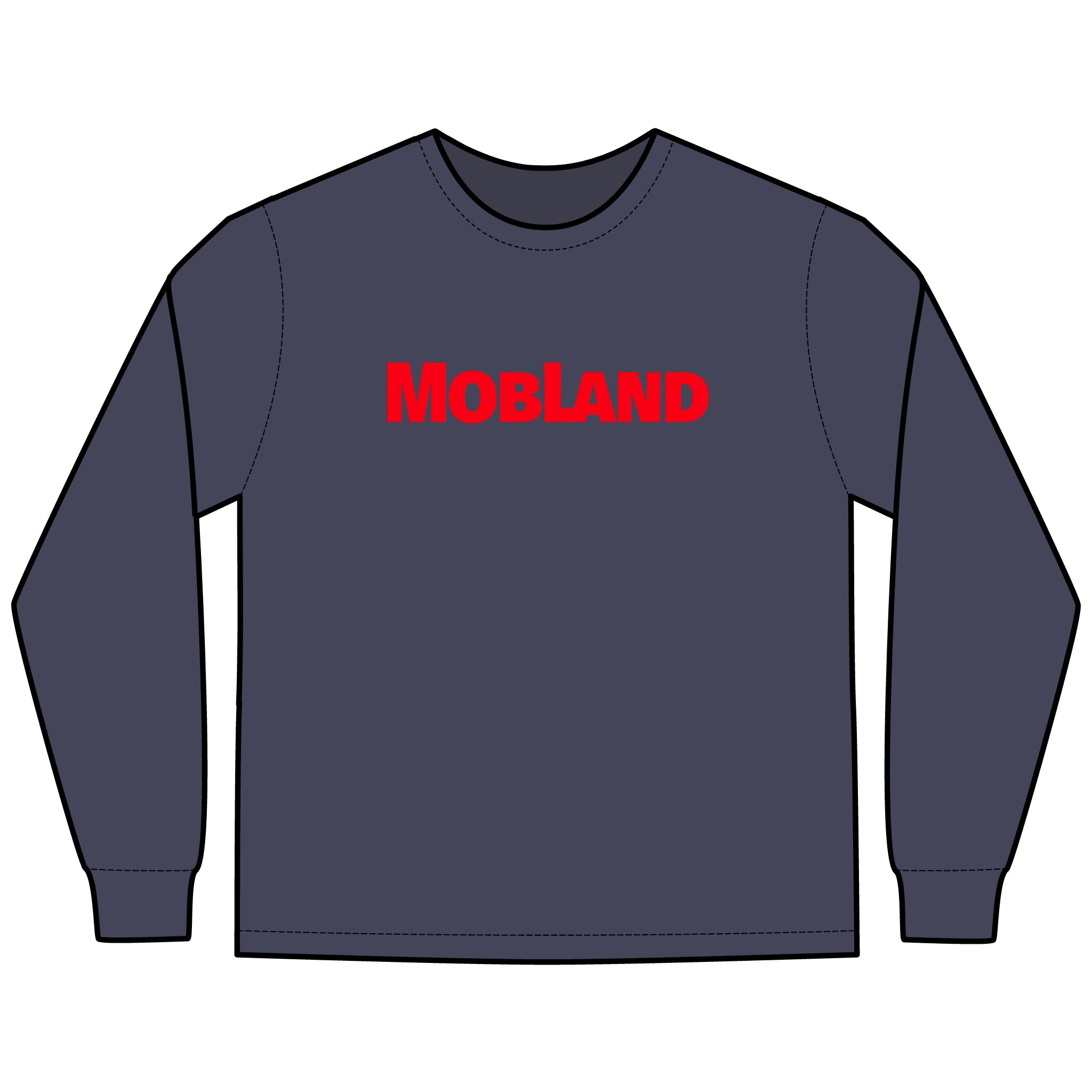 Mobland ComfortWash® Garment-Dyed Long Sleeve T-Shirt - Image 5