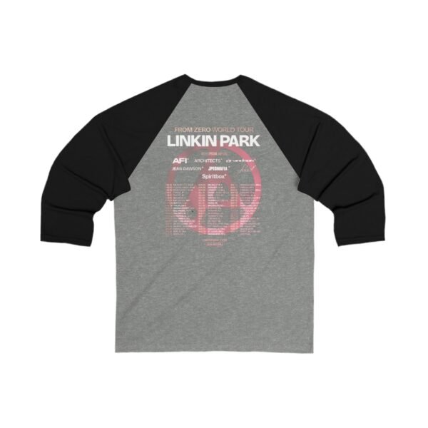 Linkin Park Unisex 3/4 Sleeve Baseball Tee - Image 6