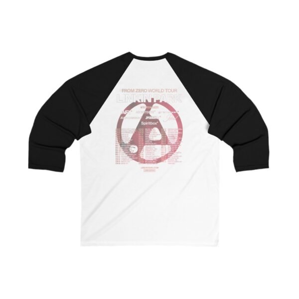 Linkin Park Unisex 3/4 Sleeve Baseball Tee - Image 4