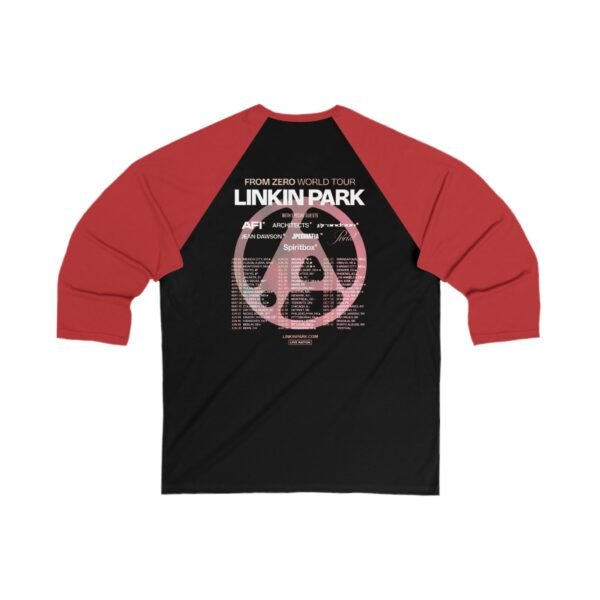 Linkin Park Unisex 3/4 Sleeve Baseball Tee - Image 8