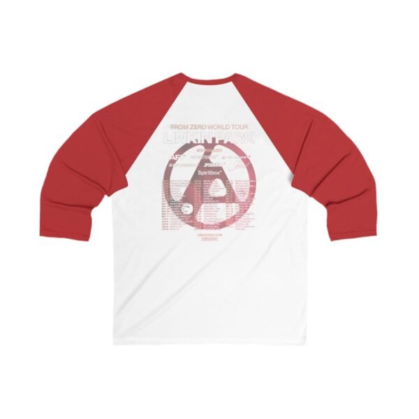 Linkin Park Unisex 3/4 Sleeve Baseball Tee - Image 2