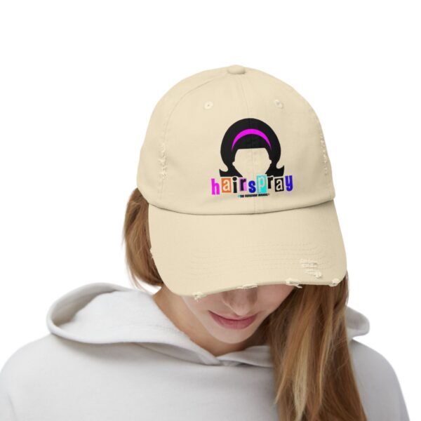 Hairspray Unisex Distressed Cap - Image 4